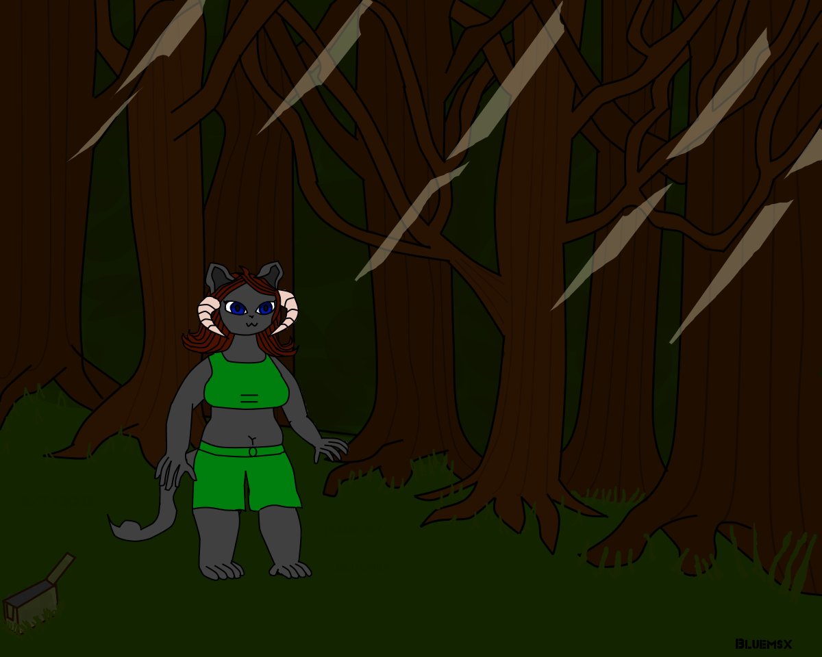 BlueMSX_'s tweet image. Forest waltz