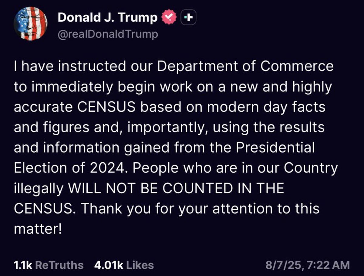 ScrapQueen65 (@scrapqueen65) on Twitter photo So, this should make both sides mad!!! According to the US contitution, he can do this, BUT the Constitution says the data can’t be used in redistricting! So, he just wasting more tax payer money! <a href="/WhiteHouse/">The White House</a> <a href="/realDonaldTrump/">Donald J. Trump</a> <a href="/HouseGOP/">House Republicans</a> <a href="/SenateGOP/">Senate Republicans</a> <a href="/SenateDems/">Senate Democrats</a> <a href="/HouseDemocrats/">House Democrats</a> So, this should make both sides mad!!! According to the US contitution, he can do this, BUT the Constitution says the data can’t be used in redistricting! So, he just wasting more tax payer money! <a href="/WhiteHouse/">The White House</a> <a href="/realDonaldTrump/">Donald J. Trump</a> <a href="/HouseGOP/">House Republicans</a> <a href="/SenateGOP/">Senate Republicans</a> <a href="/SenateDems/">Senate Democrats</a> <a href="/HouseDemocrats/">House Democrats</a>