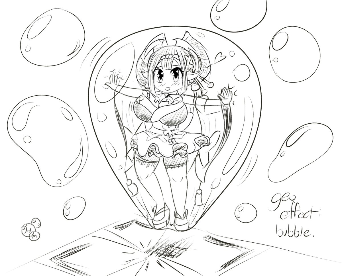 [Doodle] In between comms: Maiko from Disgaea 7