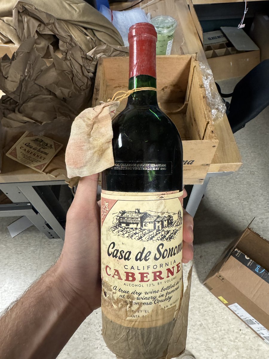 Theseus’ Wine Bottle: Would you sell these individually or as a full case?

The 1947 Casa de Sonoma Cabernet Sauvignon is a legendary bottling originally crafted from the exceptional 1941 vintage by El Gavilan Winery and cellared by August Sebastiani. Though labeled as a 1947