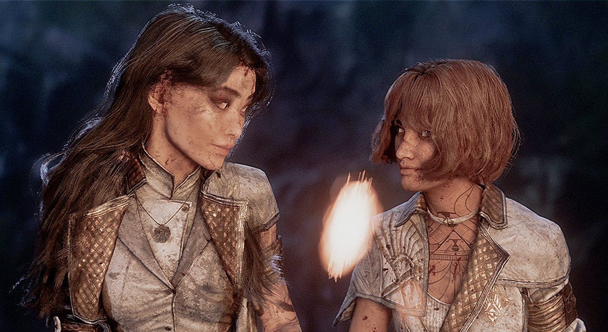 "you're staring"             "you're beautiful"