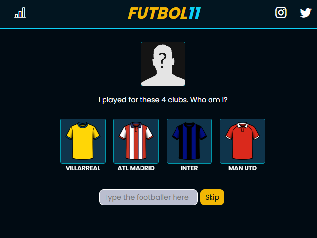 NEW Game Alert! 🤩

Futbol 11 LEGACY!⚽️🔥

Can you guess the mystery player from the 4 clubs he played for?