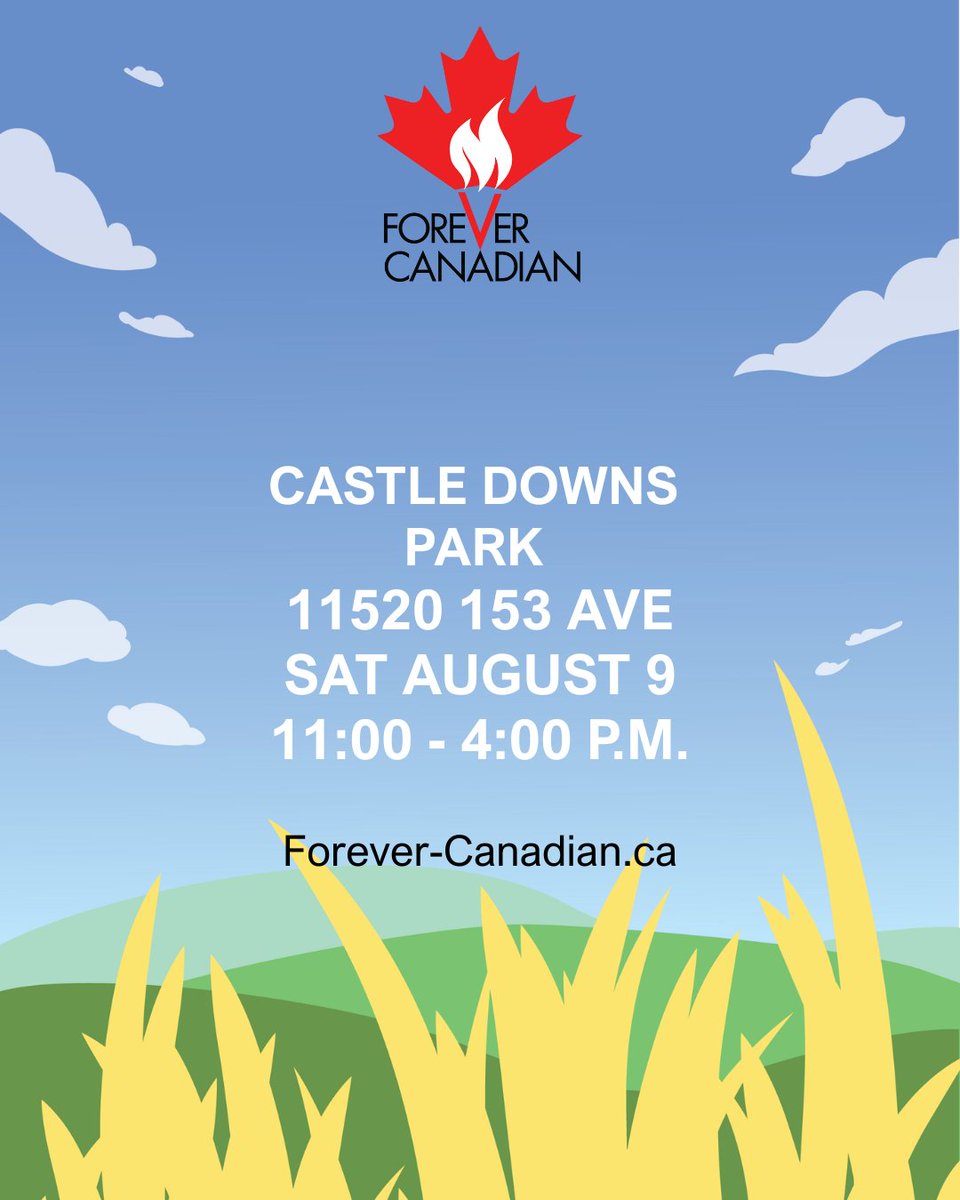 Serena Mah (@serenacmah) on Twitter photo #forevercanadian is at <a href="/edmfolkfest/">Edmonton Folk Fest</a> gathering signatures today, Thursday - Sunday #yeg and we are also at Castle Downs Park. We are adding new locations soon. #ableg #abpoli #cdnpoli <a href="/LukaszukAB/">Thomas A. Lukaszuk</a> #forevercanadian is at <a href="/edmfolkfest/">Edmonton Folk Fest</a> gathering signatures today, Thursday - Sunday #yeg and we are also at Castle Downs Park. We are adding new locations soon. #ableg #abpoli #cdnpoli <a href="/LukaszukAB/">Thomas A. Lukaszuk</a>