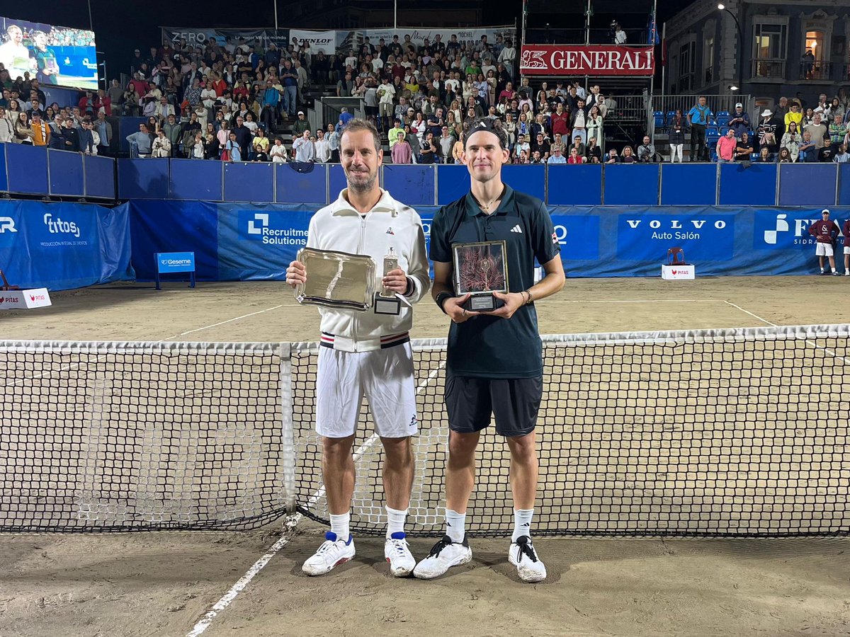 APDP Asturias (@apdpasturias) on Twitter photo 🎾 Concluye el XXXVIII <a href="/TenisLuanco/">Torneo BDO Tenis Playa de Luanco</a> con el triunfo de <a href="/richardgasquet1/">Richard Gasquet</a> sobre <a href="/domithiem/">Dominic Thiem</a> (6-4, 6-4)
👏🏻 Gran éxito de un torneo emblemático
🫂 APDPA ha apoyado con la participación de asociados en el Challenger Cabo Peñas y la visita de Jesús Álvarez, presidente <a href="/periodistasAEPD/">Periodistas AEPD</a> 🎾 Concluye el XXXVIII <a href="/TenisLuanco/">Torneo BDO Tenis Playa de Luanco</a> con el triunfo de <a href="/richardgasquet1/">Richard Gasquet</a> sobre <a href="/domithiem/">Dominic Thiem</a> (6-4, 6-4)
👏🏻 Gran éxito de un torneo emblemático
🫂 APDPA ha apoyado con la participación de asociados en el Challenger Cabo Peñas y la visita de Jesús Álvarez, presidente <a href="/periodistasAEPD/">Periodistas AEPD</a>