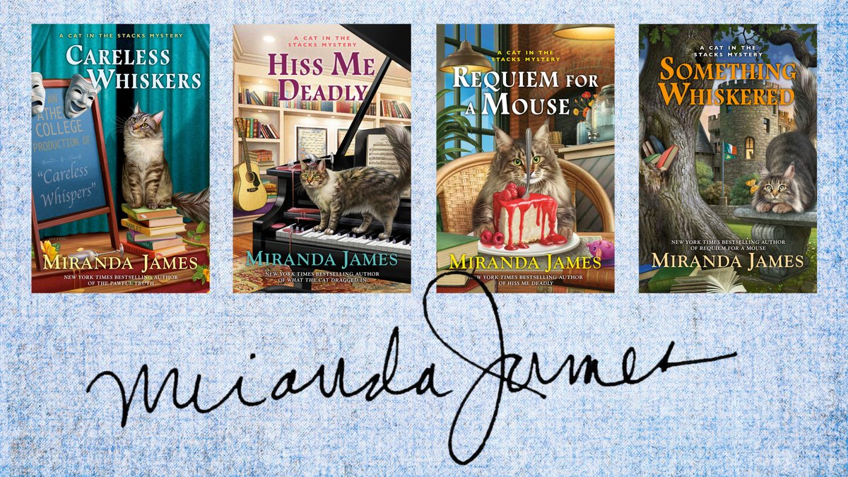 Alabama Booksmith (@albooksmith) on Twitter photo Some suggested reading for #InternationalCatDay!
#catday #catday2025 #signedbooks <a href="/MirandaJames57/">Dean James</a> <a href="/BerkleyPub/">Berkley Publishing</a> Some suggested reading for #InternationalCatDay!
#catday #catday2025 #signedbooks <a href="/MirandaJames57/">Dean James</a> <a href="/BerkleyPub/">Berkley Publishing</a>