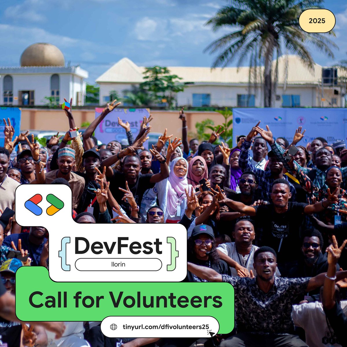 gdgIlorin's tweet image. We've had incredible people help shape DevFest Ilorin into the experience you love today.
For many, volunteering gave them clarity, purpose, and a real sense of impact.
Now it’s your turn — want to join the team?
Tell us why you should be selected: tinyurl.com/dfivolunteers25