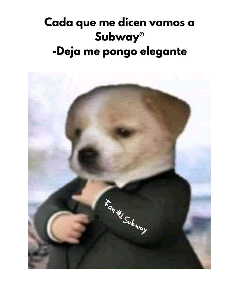 Porque un Subway® no se disfruta con facha... ¡se saborea con estilo! 😎✨
#SubwayMéxico #Elegancia