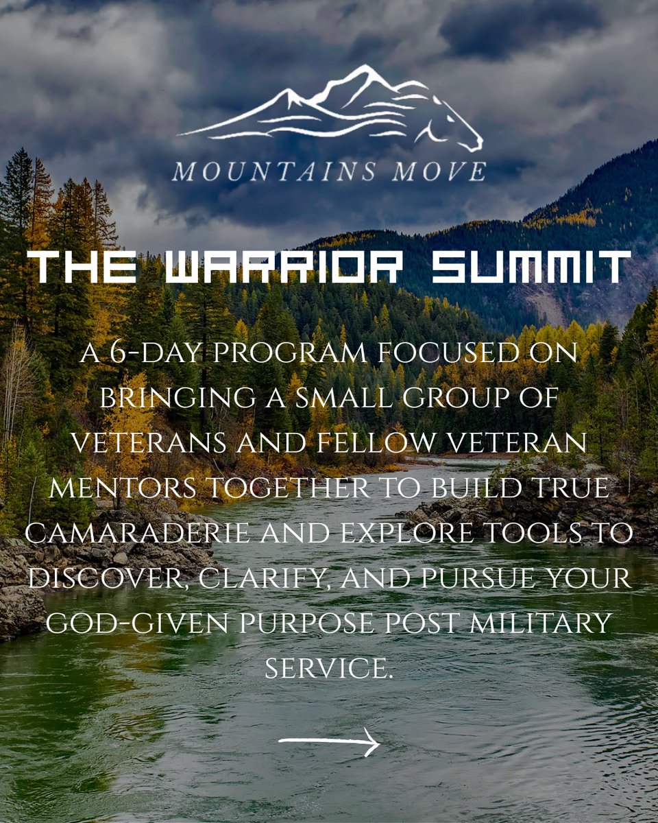 MountnsMove's tweet image. Ever wonder what the difference is between our Journey and Warrior Summit programs? 

Head over to mountainsmove.org to learn more and see how you can get involved as a participant, volunteer, or donor! 

#MountainsMove #VeteranSupport #MentalHealthAwareness…