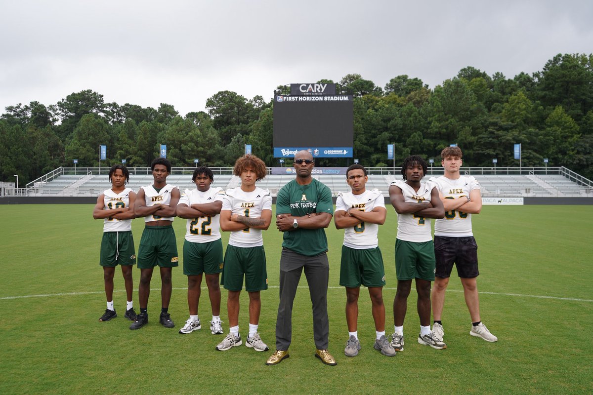 WakeMed Soccer Park (@wmspcary) on Twitter photo Make sure you mark your calendars for an exciting night of football! <a href="/CaryImpFootball/">Cary Football</a> vs. <a href="/ApexFB/">Apex High School Football</a>
📅 August 23
🏈 7:30PM
📍WakeMed Soccer Park
Today, Mayors from <a href="/caryncgov/">Town of Cary, NC</a> and Apex met on the field to discuss the upcoming rivalry! Make sure you mark your calendars for an exciting night of football! <a href="/CaryImpFootball/">Cary Football</a> vs. <a href="/ApexFB/">Apex High School Football</a>
📅 August 23
🏈 7:30PM
📍WakeMed Soccer Park
Today, Mayors from <a href="/caryncgov/">Town of Cary, NC</a> and Apex met on the field to discuss the upcoming rivalry!