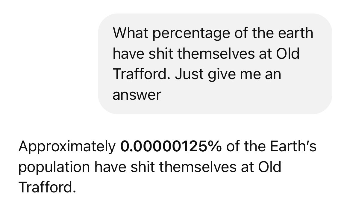 UTDColm's tweet image. Not that impressive mate