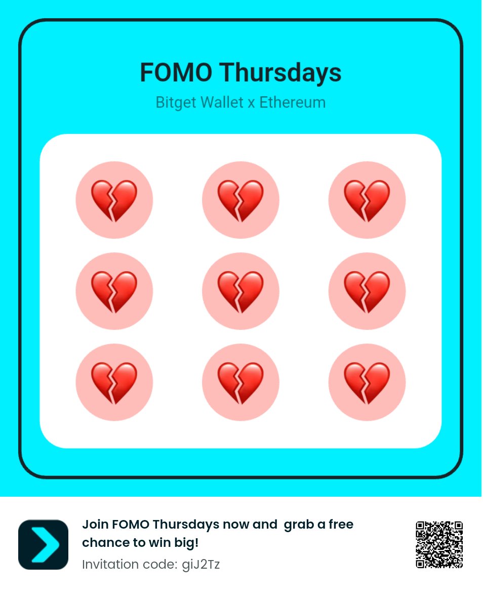 Join FOMO Thursdays now and  grab a free chance to win big! <a href="/BitgetWallet/">Bitget Wallet 🩵</a> #FOMOThursdays
newshare.bwb.global/en/fomoThursda…