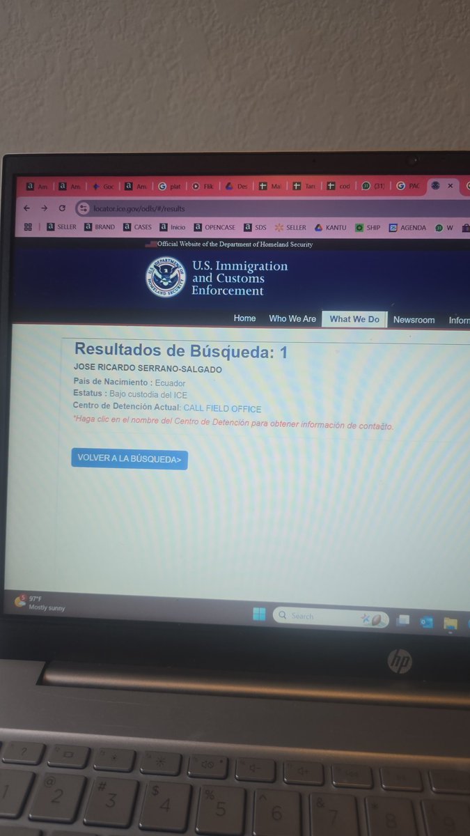 Malena Jarrin Anton (@malenajarrin) on Twitter photo CONFIRMADO: <a href="/ppsesa/">José Serrano Salgado</a> Jose Ricardo Serrano Salgado esta bajo custodia de ICE!
Día lluvioso en #Miami hasta que salió el sol!!! CONFIRMADO: <a href="/ppsesa/">José Serrano Salgado</a> Jose Ricardo Serrano Salgado esta bajo custodia de ICE!
Día lluvioso en #Miami hasta que salió el sol!!!