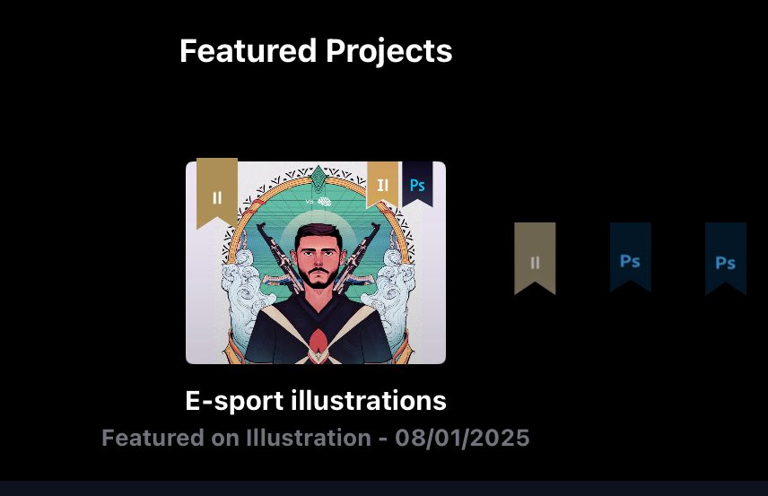 Before 2025 ends, I’ll have 10 features on Behance
Inshallah ya rabb