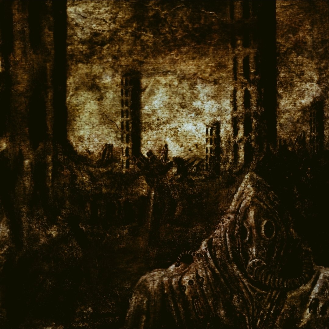 Above the mega structure endless pylons