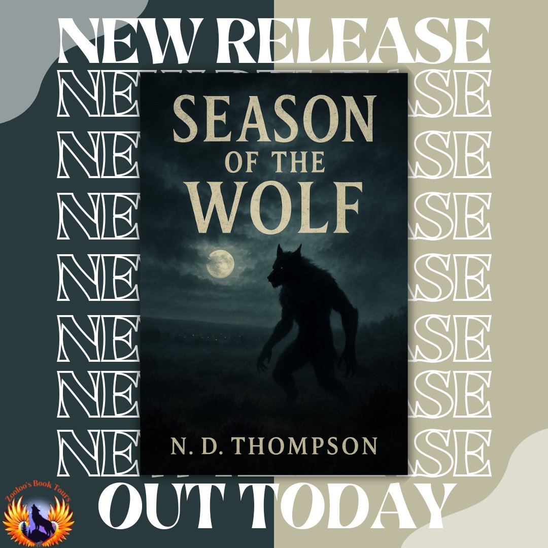 ZooloosBookTours (@zooloosbt) on Twitter photo HAPPY PUBLICATION DAY to N.D. Thompson and his book, Season of the Wolf <a href="/drealmspress/">Darker Realms Press</a>
“You’ll have power, oh yes you will. But when the moon whispers to you, she will command you, and when she does, you must obey.”
mybook.to/seasonwolf-zbt
#publicationday HAPPY PUBLICATION DAY to N.D. Thompson and his book, Season of the Wolf <a href="/drealmspress/">Darker Realms Press</a>
“You’ll have power, oh yes you will. But when the moon whispers to you, she will command you, and when she does, you must obey.”
mybook.to/seasonwolf-zbt
#publicationday