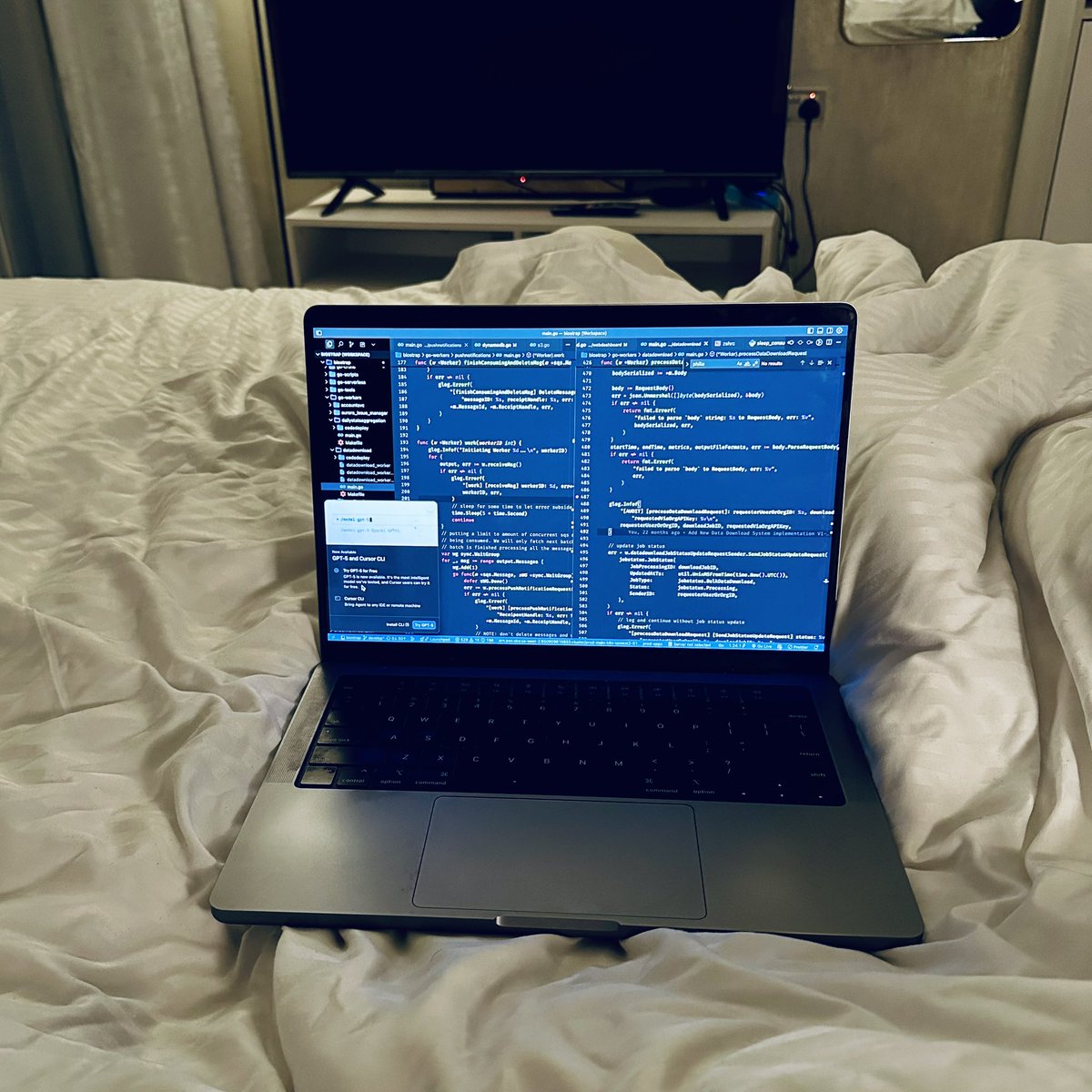 Was about to sleep, but GPT-5 just dropped.

And cursor won’t let me ignore it anymore. Just got the notification pop up right there. So skipping sleeping.