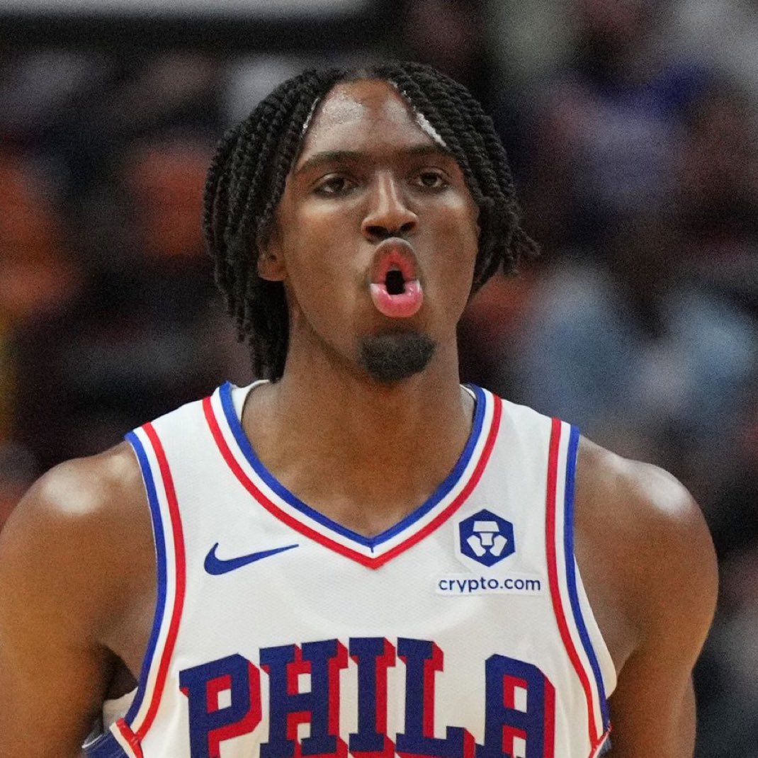 Fullcourtpass (@fullcourtpass) on Twitter photo Tyrese Maxeyโs most difficult players to guard in the NBA by position
PG โ Steph Curry
SG โ Anthony Edwards
SF โ Kevin Durant
PF โ Giannis Antetokounmpo
C โ Joel Embiid and Nikola Jokic
(Via <a href="/TheDeep3Podcast/">The Deep 3</a>) Tyrese Maxeyโs most difficult players to guard in the NBA by position
PG โ Steph Curry
SG โ Anthony Edwards
SF โ Kevin Durant
PF โ Giannis Antetokounmpo
C โ Joel Embiid and Nikola Jokic
(Via <a href="/TheDeep3Podcast/">The Deep 3</a>)