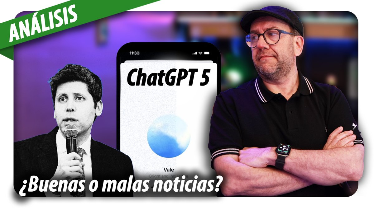 📉 ChatGPT 5 
¿Un salto impresionante o un riesgo enorme?🧬 youtu.be/Sirk1uGyVQ0?si…