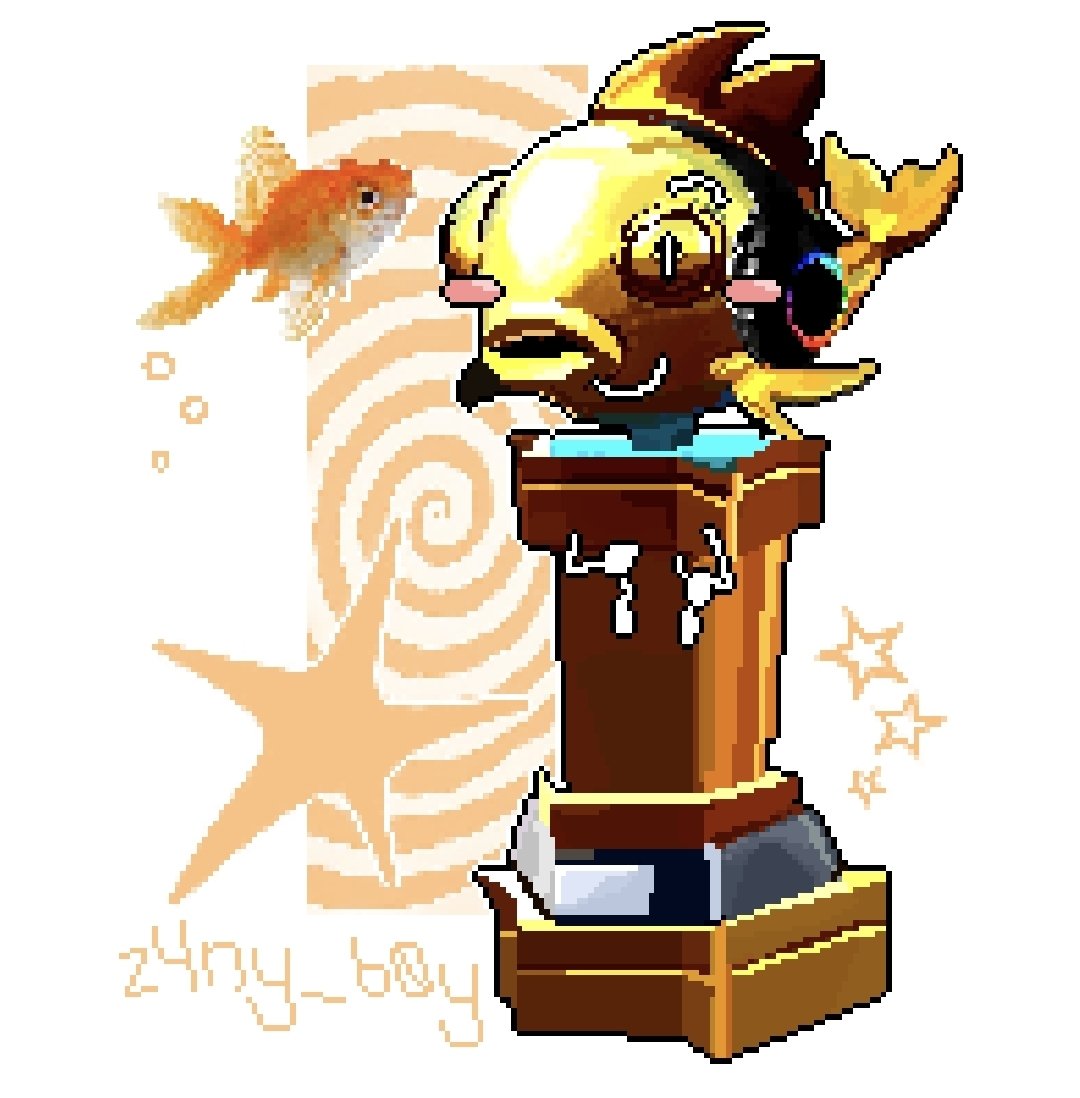 z4ny_b0y's tweet image. mythical goldfish 
#THEAWESOMELYOBJECTSHOW