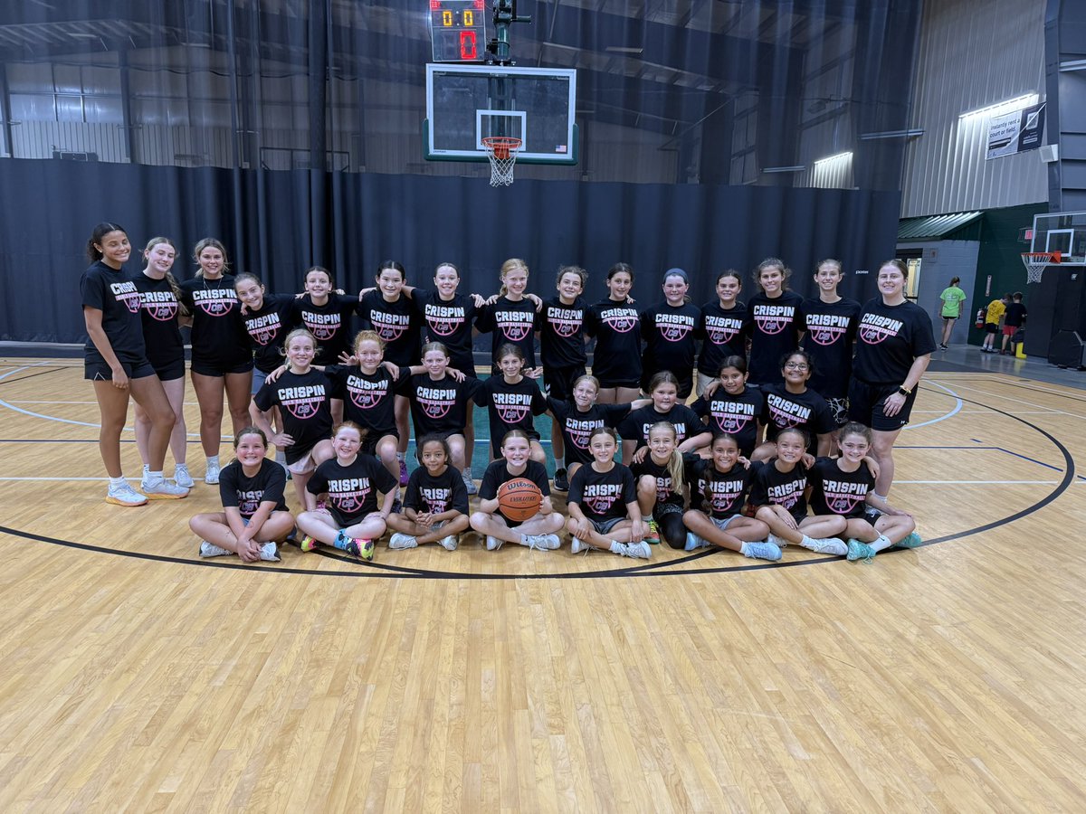 What a week it was for these girls! 💪 So proud of their effort, heart, and growth every single day. 🙌 Thank you to everyone who made this week possible, and a special shoutout to my amazing counselors. Already counting down to next year! <a href="/CrispinBball/">Crispin Basketball</a>