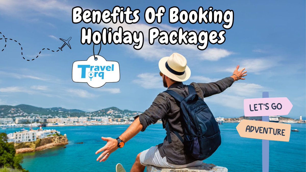TravelTorq's tweet image. Benefits Of Booking Holiday Packages 🧳✨

With @TravelTorq  holiday packages you can get :

✔️ Better prices
✔️ Trusted experts
✔️ Time-saving itineraries
✔️ Zero stress

✨ Read Full Blog👉traveltorq.com/benefits-of-bo…

#TravelTorq #HolidayPackages #TravelSmart  #TravelTips