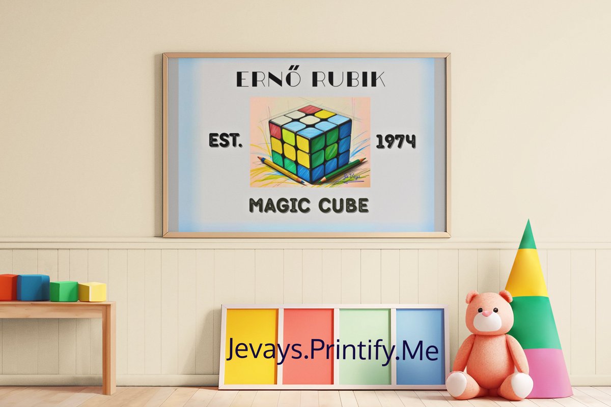 TweettyTweets's tweet image. 😃  &quot;When I discovered this fact, I got to work bringing back his original idea in art form. Brilliant man indeed..
 #rubikscube #magiccube