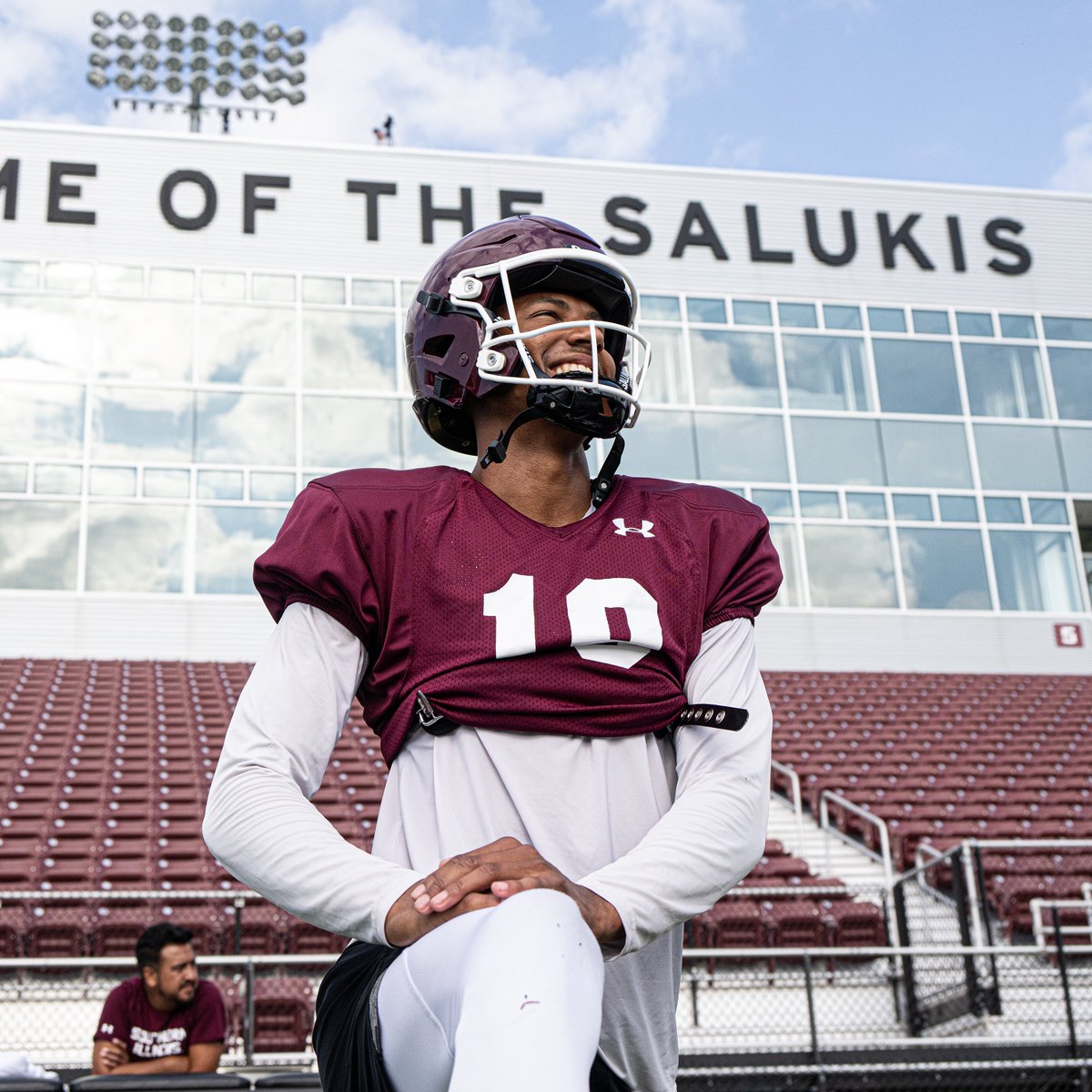 Luke Martin (@_lukepmartin) on Twitter photo Scrimmage 1 wrapped up earlier this morning at Saluki Stadium for <a href="/SIU_Football/">Saluki Football</a> and <a href="/salukiradio/">Saluki Sports Network</a>'s Mike Trude (<a href="/mtrude57/">Mike Trude</a>) recapped it with Nick Hill (<a href="/17NickHill/">Nick Hill</a>) on our Fall Camp Podcast. Plus, Paul Geelen (<a href="/PaulGeelen10/">Paul Geelen</a>) stopped by with Trude.
📻saluk.is/FallCampPodcas… Scrimmage 1 wrapped up earlier this morning at Saluki Stadium for <a href="/SIU_Football/">Saluki Football</a> and <a href="/salukiradio/">Saluki Sports Network</a>'s Mike Trude (<a href="/mtrude57/">Mike Trude</a>) recapped it with Nick Hill (<a href="/17NickHill/">Nick Hill</a>) on our Fall Camp Podcast. Plus, Paul Geelen (<a href="/PaulGeelen10/">Paul Geelen</a>) stopped by with Trude.
📻saluk.is/FallCampPodcas…