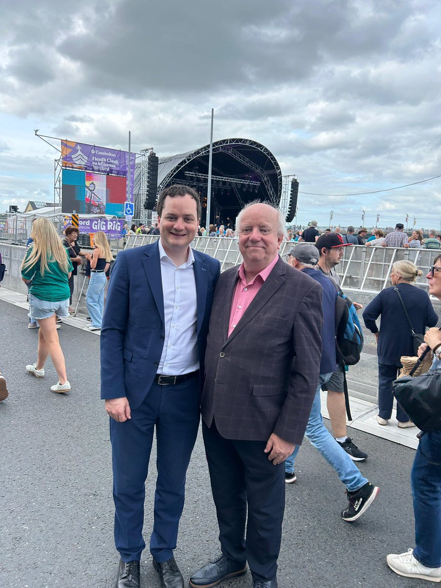 Senator Joe O'Reilly (@senjoeoreilly) on Twitter photo See you at the Fleadh!!
Great to meet my friend and colleague <a href="/CATHALbyrne/">CATHAL BYRNE</a> .
He is so justifiably proud of Wexford’s Success in hosting the Fleadh. See you at the Fleadh!!
Great to meet my friend and colleague <a href="/CATHALbyrne/">CATHAL BYRNE</a> .
He is so justifiably proud of Wexford’s Success in hosting the Fleadh.