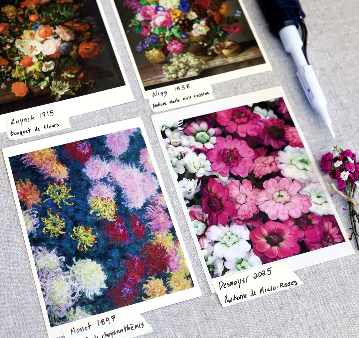 Nick Desnoyer (@nickdesnoyer) on Twitter photo Big drop Monday: my first two official artworks go on sale as part of my 1000 flower collection🌹✨
The launch comes with an <a href="/AsimovPress/">Asimov Press</a> article by the legend <a href="/NikoMcCarty/">Niko McCarty.</a>, diving into the art and science behind the flower genetic design project! Big drop Monday: my first two official artworks go on sale as part of my 1000 flower collection🌹✨
The launch comes with an <a href="/AsimovPress/">Asimov Press</a> article by the legend <a href="/NikoMcCarty/">Niko McCarty.</a>, diving into the art and science behind the flower genetic design project!