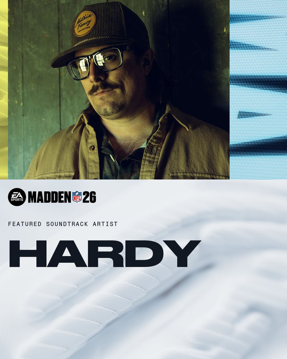 HARDY (@hardymusic) on Twitter photo Psyched to share that ROCKSTAR is featured in the #Madden26 soundtrack🤘 <a href="/EAMaddenNFL/">Madden NFL 26</a> <a href="/EA/">Electronic Arts</a> Psyched to share that ROCKSTAR is featured in the #Madden26 soundtrack🤘 <a href="/EAMaddenNFL/">Madden NFL 26</a> <a href="/EA/">Electronic Arts</a>