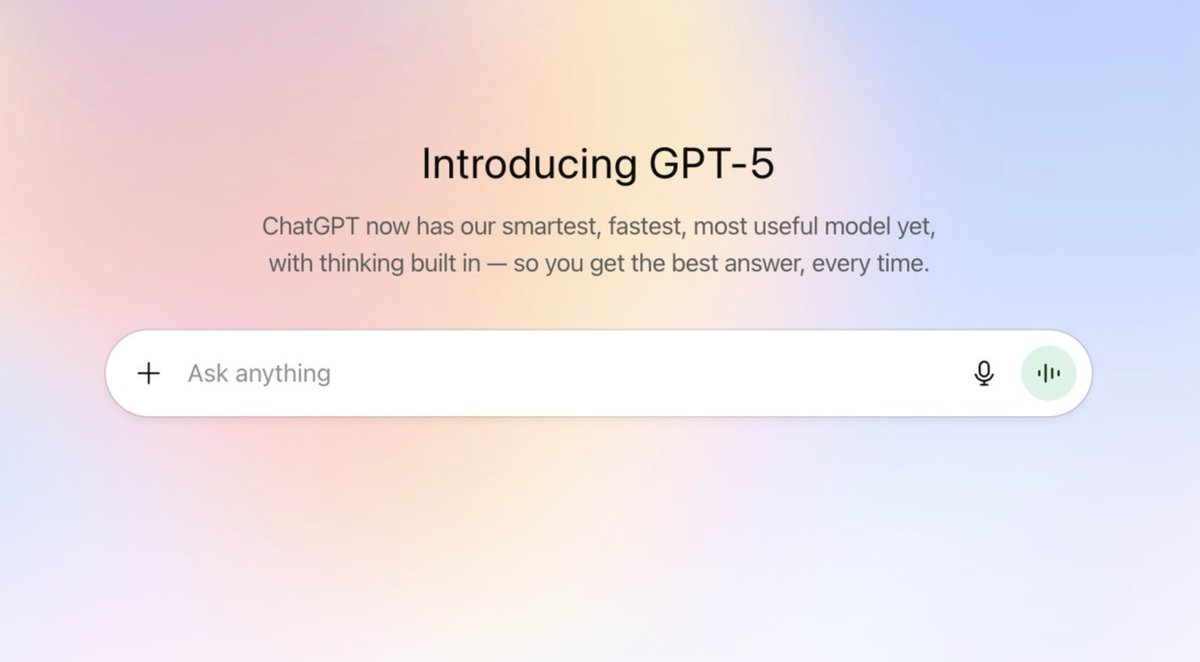 Chat GPT-5 is moving into its Apple era