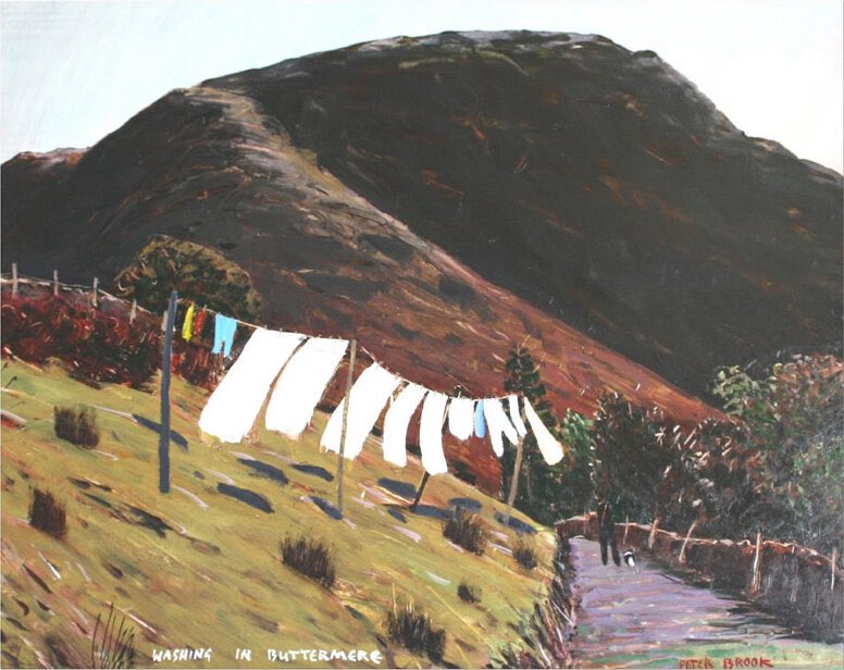 ‘Washing in Buttermere’ by Peter Brook RBA