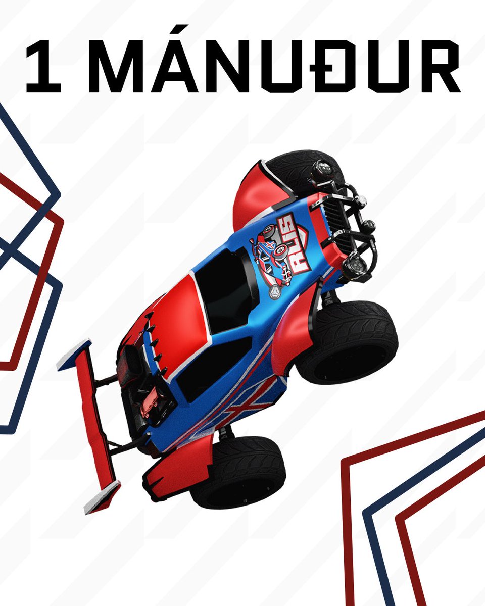 Einn mánuður í GR Verk Deildina! 

7. Sept kl 14:00🚗