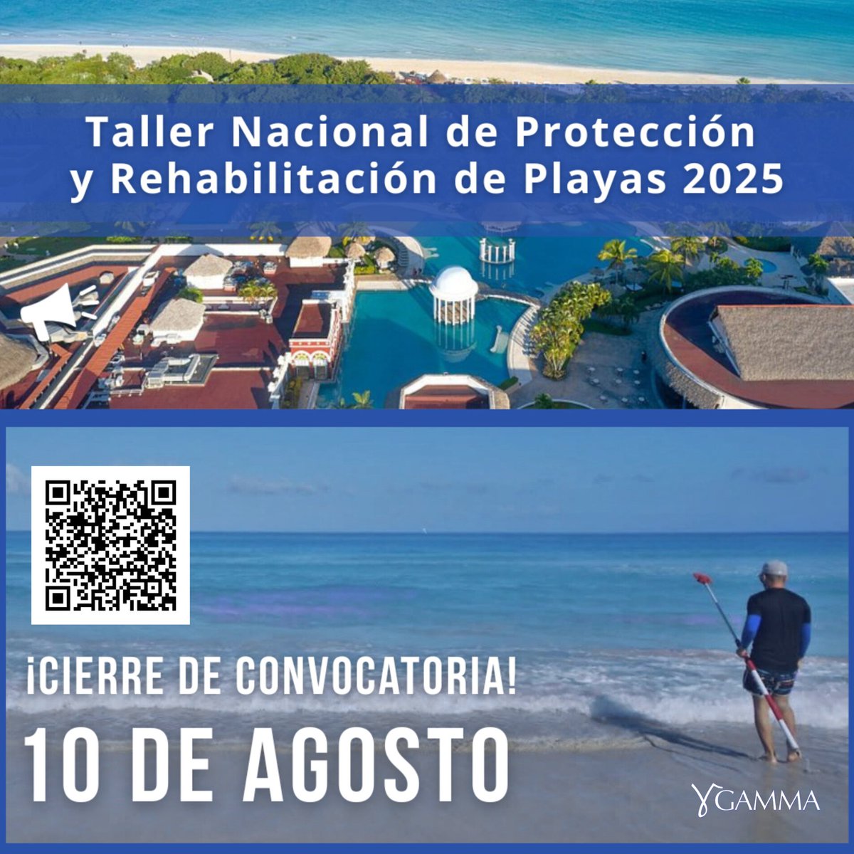 Gamma_Cuba (@cuba_gamma) on Twitter photo #GAMMA || 🚨 ¡Últimos 4 días! El 10 de agosto cierra la convocatoria del Taller Nacional de Protección y Rehabilitación de Playas 2025. Presenta tu resumen y participa. Más info en nuestra página de Facebook 👇facebook.com/share/p/16pfFt…
<a href="/citmacuba/">Ministerio de Ciencia, Tecnología y Medio Ambiente</a> <a href="/Grupo_INNOMAX/">Grupo Empresarial INNOMAX</a> <a href="/CubaTareaVida/">Tarea Vida Cuba</a> #GAMMA || 🚨 ¡Últimos 4 días! El 10 de agosto cierra la convocatoria del Taller Nacional de Protección y Rehabilitación de Playas 2025. Presenta tu resumen y participa. Más info en nuestra página de Facebook 👇facebook.com/share/p/16pfFt…
<a href="/citmacuba/">Ministerio de Ciencia, Tecnología y Medio Ambiente</a> <a href="/Grupo_INNOMAX/">Grupo Empresarial INNOMAX</a> <a href="/CubaTareaVida/">Tarea Vida Cuba</a>
