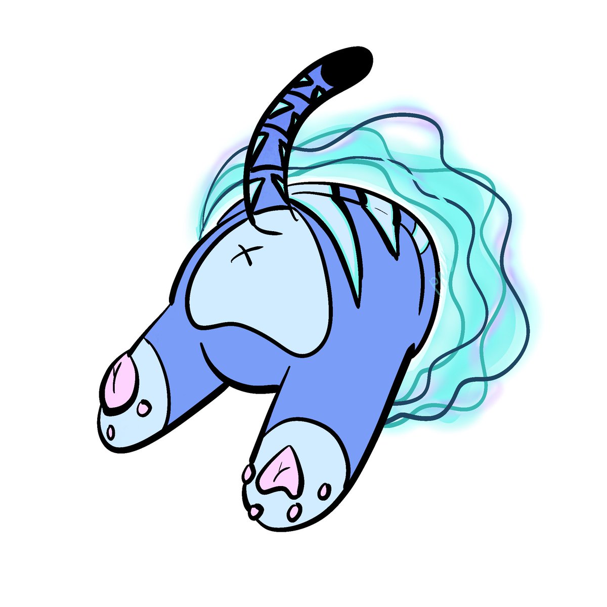 Hey look, Derpy is crossing your dash-!
Ah. Oh no, he got stuck.
#KpopDemomHunters #derpytiger