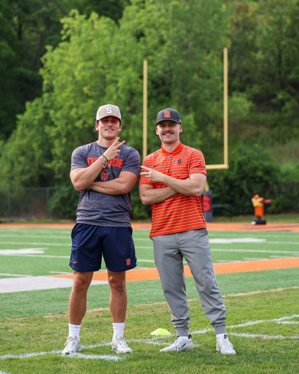 AlexKellyCuse's tweet image. Fall camp!! 🍊🎯 #DART