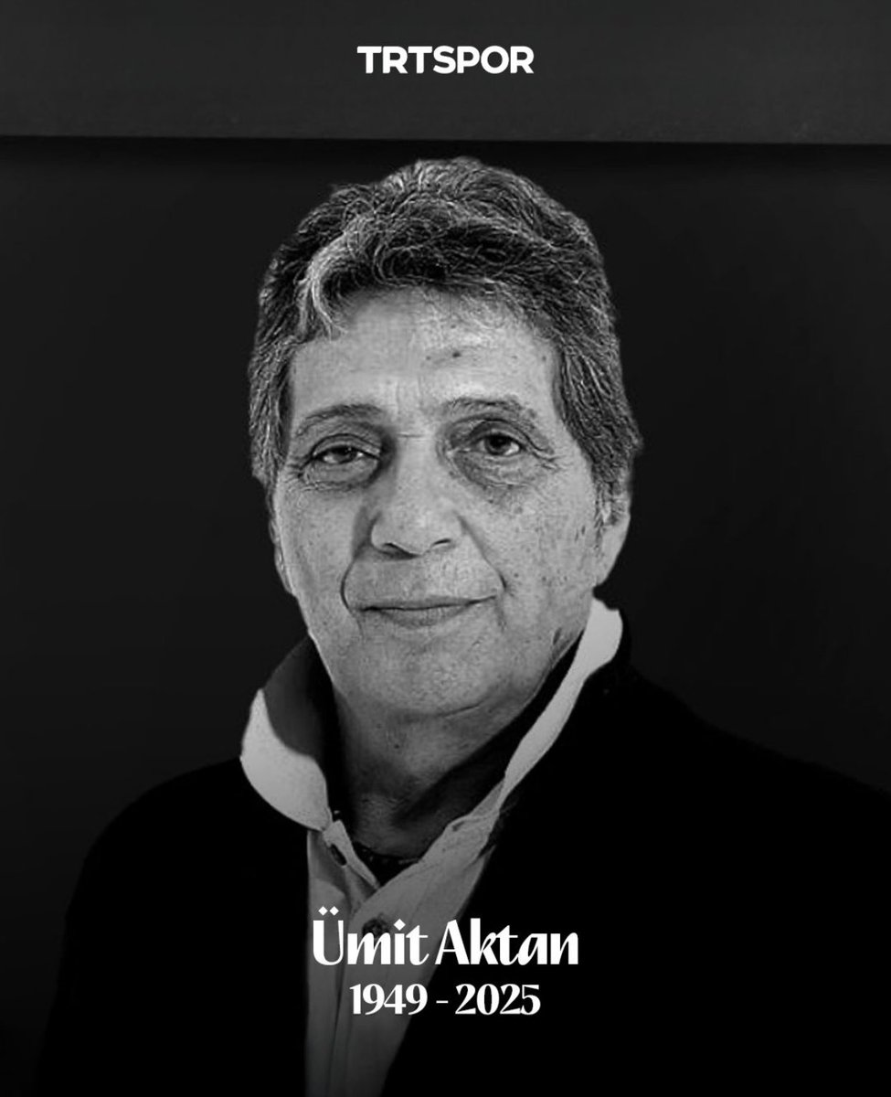 Gençliğimiz kahramanlarından ve sesiyle bizleri şenlendikten değerli ağabeyimiz Ümit Aktan ebediyete intikal etmiş; mekanı cennet olsun, tanrım rahmetini esirgemesin. Sporseverlerin başı sağ olsun 🙏