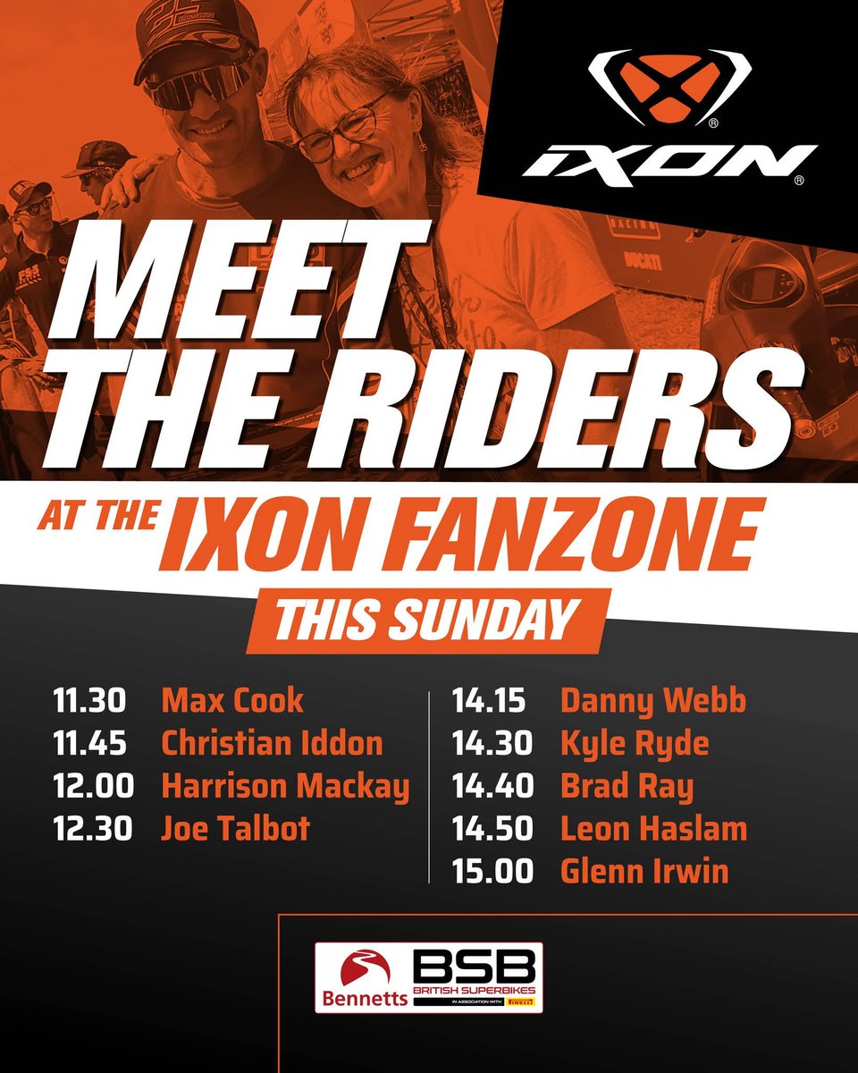 RokitHaslamRacing (@rokithaslambsb) on Twitter photo Meet <a href="/realleonhaslam/">leon haslam</a> on Sunday at 14.50 at the IXON FANZONE at Thruxton.
#Rokitrookies #rokitoff #LeonHaslam Meet <a href="/realleonhaslam/">leon haslam</a> on Sunday at 14.50 at the IXON FANZONE at Thruxton.
#Rokitrookies #rokitoff #LeonHaslam