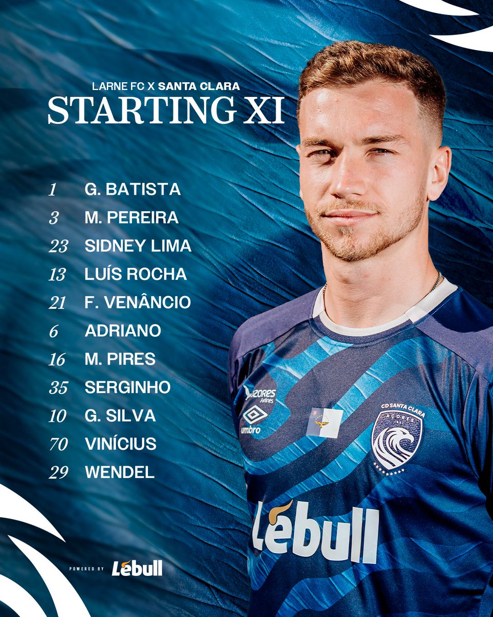 📋 O nosso 𝐗𝐈 de hoje.

#UECL #NaEuropaPelosAçores #PaixãoPelosAçores