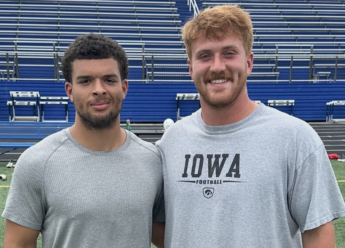 Been representing the “U” (Urbandale) together since 4th grade!  One final ride with the Hawkeyes!  Go have a year, boys!