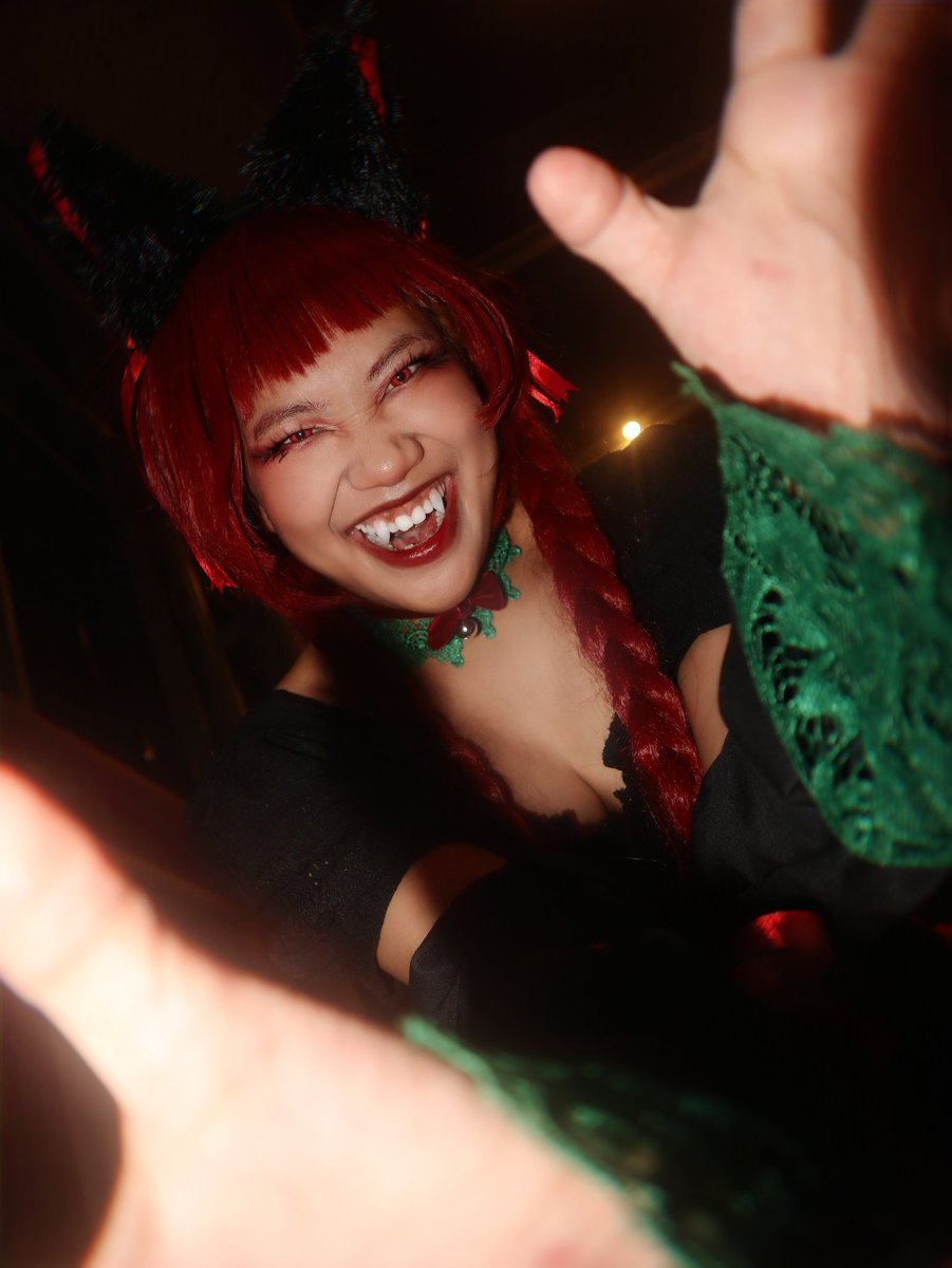 YurikoKayla's tweet image. More Orin Cosplay ~

#RinKaenbyouCosplay #Cosplay #touhou #orin #touhouproject #東方