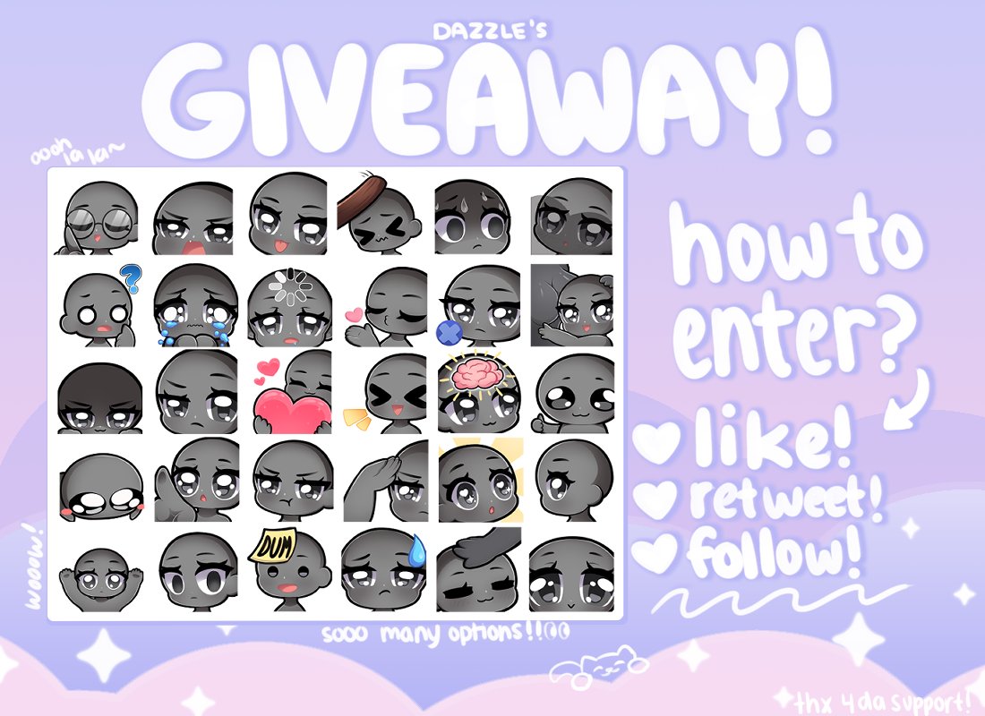 dazzlePNG's tweet image. HEY CUTIES!!! 
i'm hosting a YCH giveaway! ₊⟡⋆ 

to enter --&amp;gt; 
♡ like! 
♡ retweet! 
♡ follow! 
♡ post your OC/model! (optional)

a winner will be drawn via raffle on August 15th ⊹₊⟡⋆ (possible additional winners if we hit a new milestone)