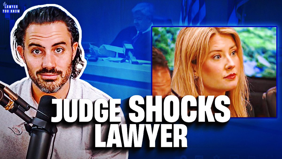 Judge DENIES plea deal!? I’ll be live at 3:30pm ET reacting to a court moment that shocked even the lawyer!

📺: youtube.com/live/mD9280q64…