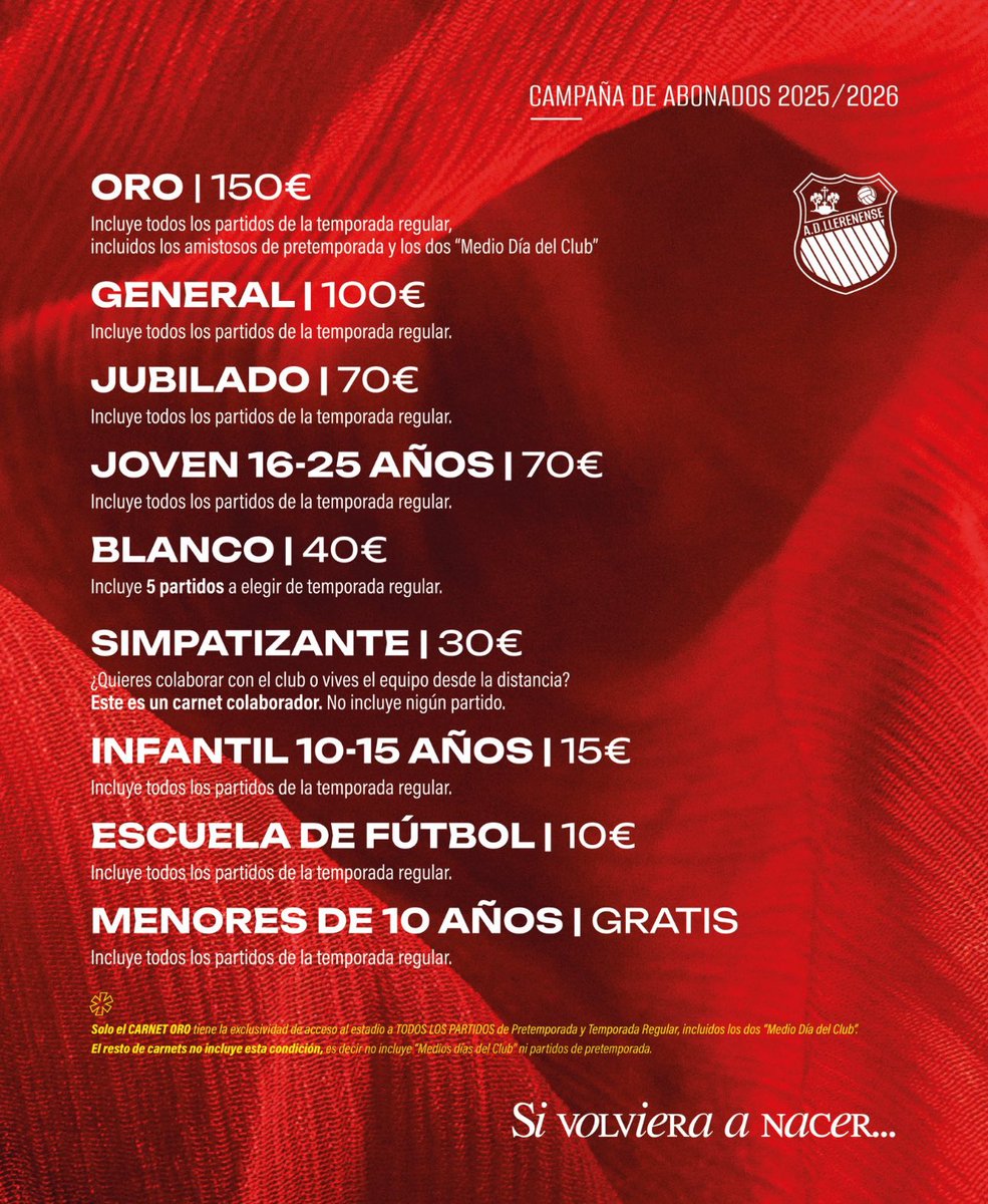 QUE SENTIDO TIENE SACARSE EL CARNET ORO SI CON EL GENERAL TE AHORRAS MUCHO MAS DINERO.DEJARNOS DE ENGAÑAR QUE NOS CUESTA MUCHO SACAR EL DINERO.2 MEDIO DIA DEL CLUB SON 20€ Y 3 AMISTOSOS EN CASA 6€ TE AHORRAS.24€ NOS AHORRAMOS SI SACAMOS EL GENERAL. NO ENGAÑEIS