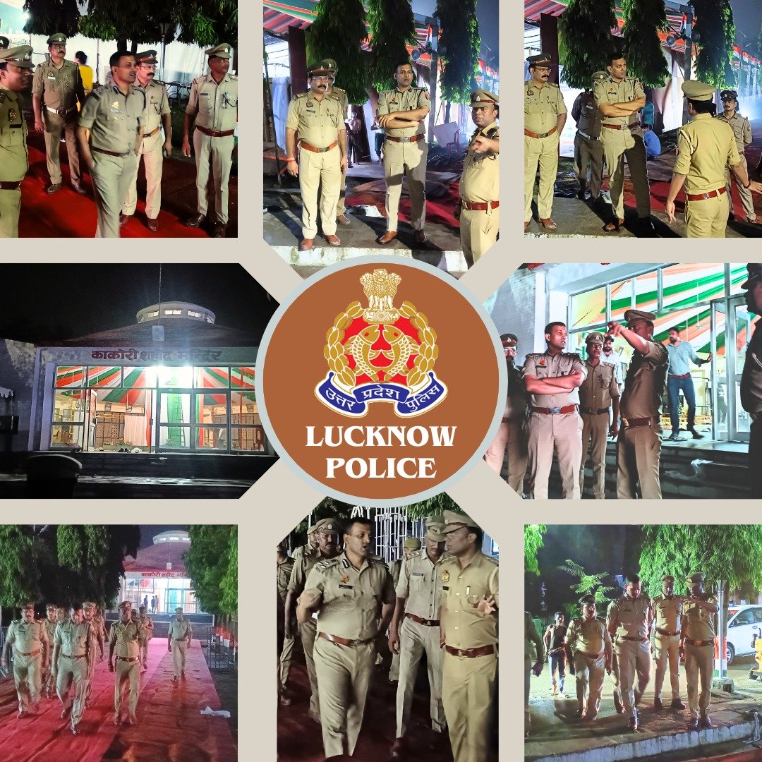 LUCKNOW POLICE (@lkopolice) on Twitter photo рдХрд╛рдХреЛрд░реА рдЯреНрд░реЗрди рдПрдХреНрд╢рди рдХреА рд╡рд░реНрд╖рдЧрд╛рдВрда рдкрд░ рдЖрдпреЛрдЬрд┐рдд рдХрд╛рд░реНрдпрдХреНрд░рдо рдХреЗ рджреГрд╖реНрдЯрд┐рдЧрдд рдХрд╛рдиреВрди рдПрд╡рдВ рд╕реБрд░рдХреНрд╖рд╛ рд╡реНрдпрд╡рд╕реНрдерд╛ рд╣реЗрддреБ <a href="/LoJcp/">JCP L&O LUCKNOW</a> рджреНрд╡рд╛рд░рд╛ рдХрд╛рд░реНрдпрдХреНрд░рдо рд╕реНрдерд▓ рдХрд╛ рдирд┐рд░реАрдХреНрд╖рдг рдХрд░ рд╕рдореНрдмрдиреНрдзрд┐рдд рдХреЛ рджрд┐рдпреЗ рдЖрд╡рд╢реНрдпрдХ рджрд┐рд╢рд╛-рдирд┐рд░реНрджреЗрд╢ред
<a href="/Uppolice/">UP POLICE</a>
#Lkopolice_On_Duty рдХрд╛рдХреЛрд░реА рдЯреНрд░реЗрди рдПрдХреНрд╢рди рдХреА рд╡рд░реНрд╖рдЧрд╛рдВрда рдкрд░ рдЖрдпреЛрдЬрд┐рдд рдХрд╛рд░реНрдпрдХреНрд░рдо рдХреЗ рджреГрд╖реНрдЯрд┐рдЧрдд рдХрд╛рдиреВрди рдПрд╡рдВ рд╕реБрд░рдХреНрд╖рд╛ рд╡реНрдпрд╡рд╕реНрдерд╛ рд╣реЗрддреБ <a href="/LoJcp/">JCP L&O LUCKNOW</a> рджреНрд╡рд╛рд░рд╛ рдХрд╛рд░реНрдпрдХреНрд░рдо рд╕реНрдерд▓ рдХрд╛ рдирд┐рд░реАрдХреНрд╖рдг рдХрд░ рд╕рдореНрдмрдиреНрдзрд┐рдд рдХреЛ рджрд┐рдпреЗ рдЖрд╡рд╢реНрдпрдХ рджрд┐рд╢рд╛-рдирд┐рд░реНрджреЗрд╢ред
<a href="/Uppolice/">UP POLICE</a>
#Lkopolice_On_Duty