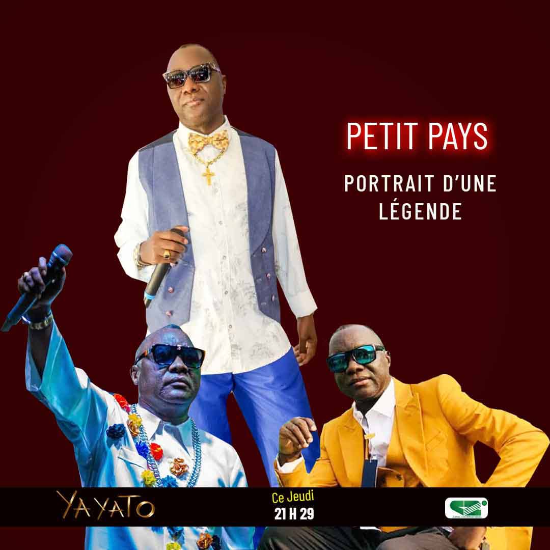 🛑 PETIT PAYS PORTRAIT D'UNE LÉGENDE 🔥

🛑 YAYATO, émission exceptionnelle, ce jeudi 21h29 CANAL2 ✌🏿

🛑 Présentation CLAUDY SIAR 🎤

🛑 Production CREATIV ✨

● *On s'voit à la télé 📺*