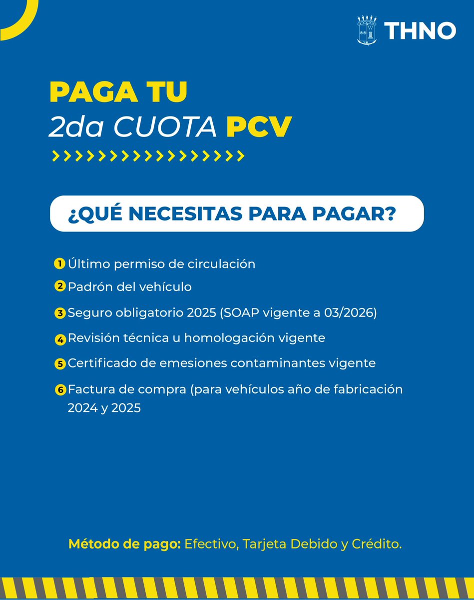 munitalcahuano's tweet image. En Talcahuano ya es posible pagar la segunda cuota del Permiso de Circulación Vehicular, ya sea de manera presencial como a través de nuestra página web ✅ acortar.link/fFYMsb #PermisodeCirculación     #PagoPermisoCirculación #Talcahuano