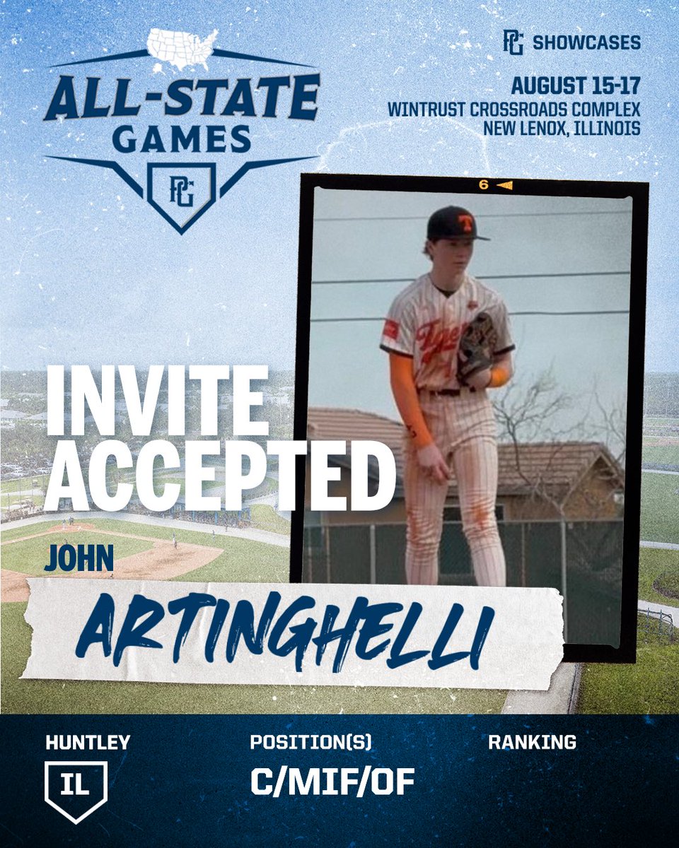 Perfect Game Illinois (@pg_illinois) on Twitter photo 🚨INVITE ACCEPTED🚨
John Artinghelli (IL) has accepted his invitation to head to the 2025 PG Great Lakes All-State Games in New Lenox, IL! 🔥
<a href="/PGShowcases/">PG Showcases</a> <a href="/PerfectGameUSA/">Perfect Game USA</a> 🚨INVITE ACCEPTED🚨
John Artinghelli (IL) has accepted his invitation to head to the 2025 PG Great Lakes All-State Games in New Lenox, IL! 🔥
<a href="/PGShowcases/">PG Showcases</a> <a href="/PerfectGameUSA/">Perfect Game USA</a>