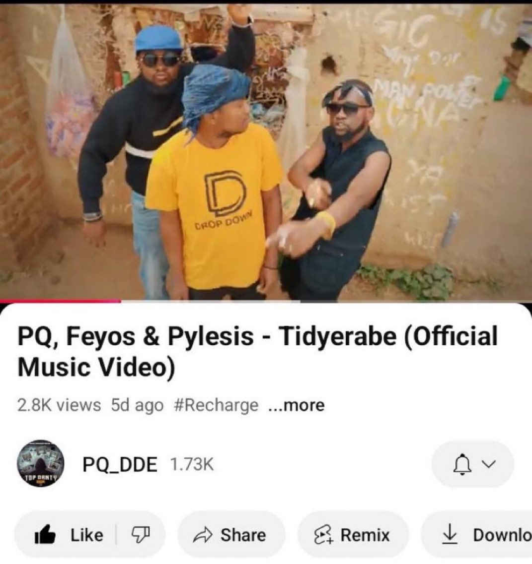 Vardy_thee_goat's tweet photo. Tidyerabe ๐ฅ ๐ฅ out now ๐ Tune mbambande ๐
https://t.co/WCK80wTHmj
#Dropdown
#Tidyerabe
#Rechargeriddim https://t.co/gzHVRjSRuJ