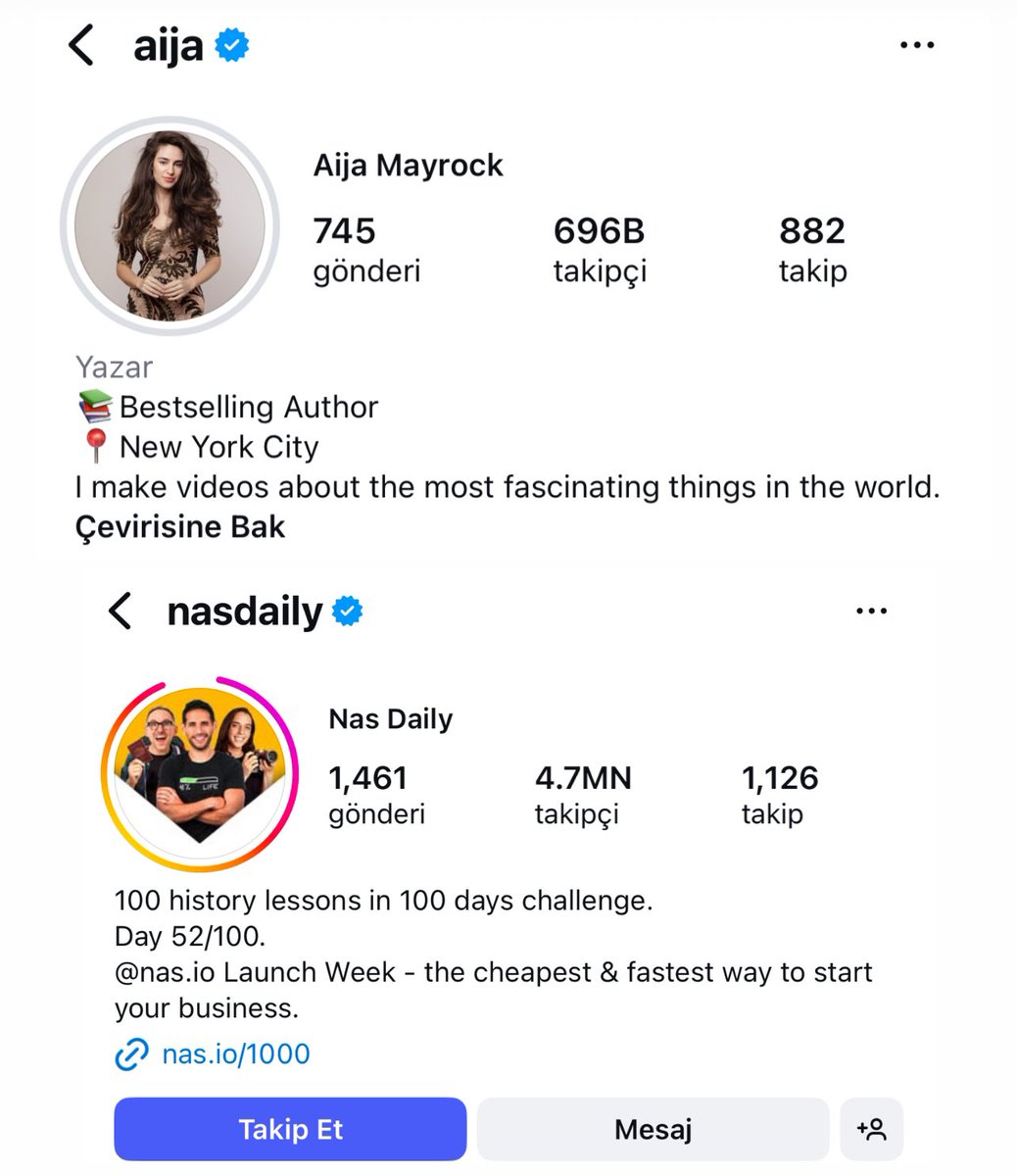 Şu iki hesabı takipten çıkıp etkileşim vermemenizi öneririm- çok sinsi İsrail propagandası yapıyorlar. 
Mide bulandırıcı